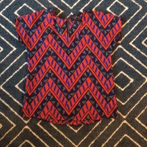 Tribal pattern business shirt